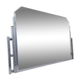 Beveled Art Deco mirror