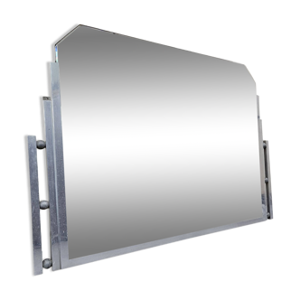 Beveled Art Deco mirror