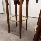 Pair bar stools Hindermann Wellereau