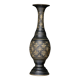 Indian copper vase. Beautiful "grotesque" decoration.