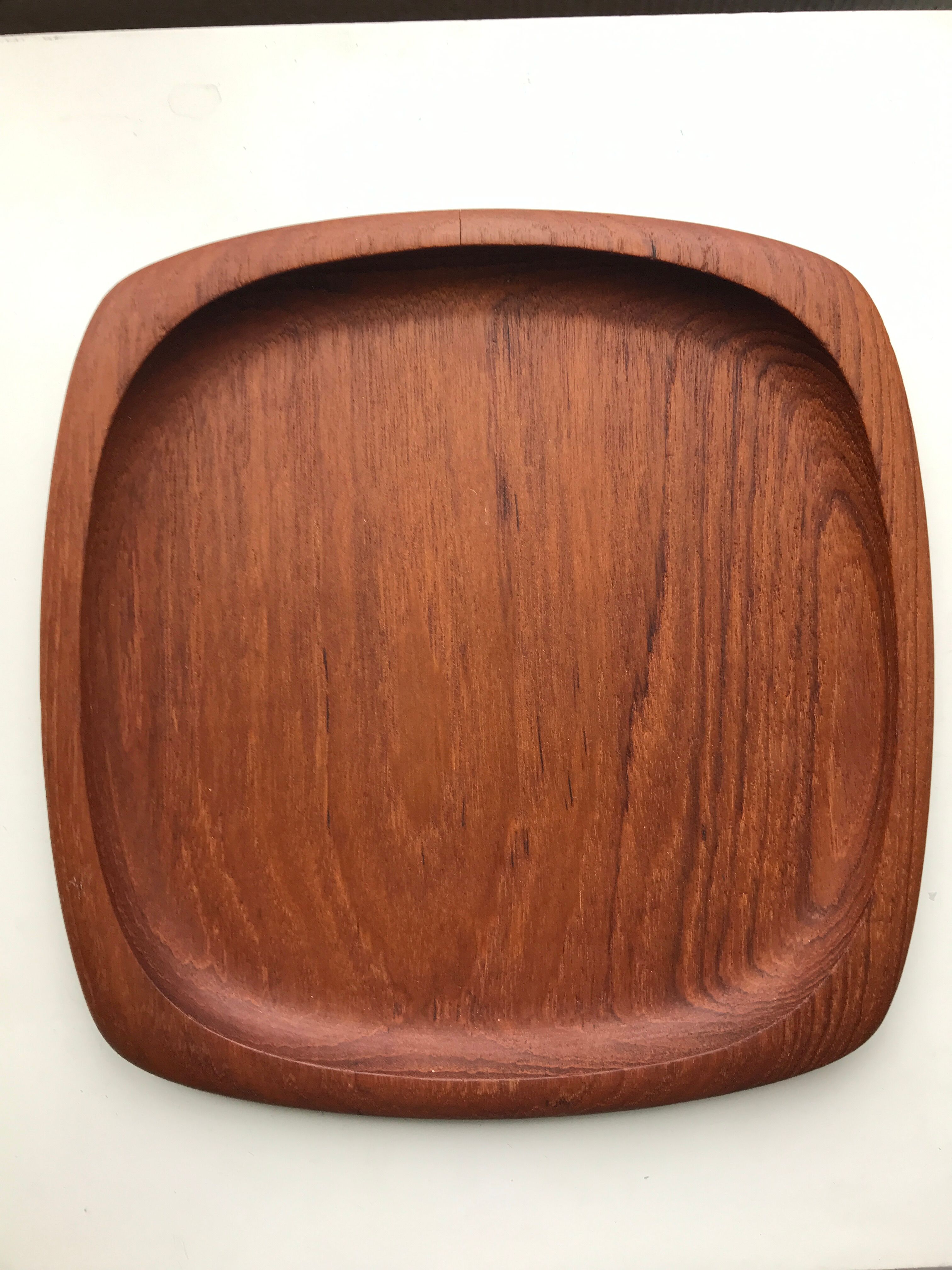 Norwegian design teak tray
