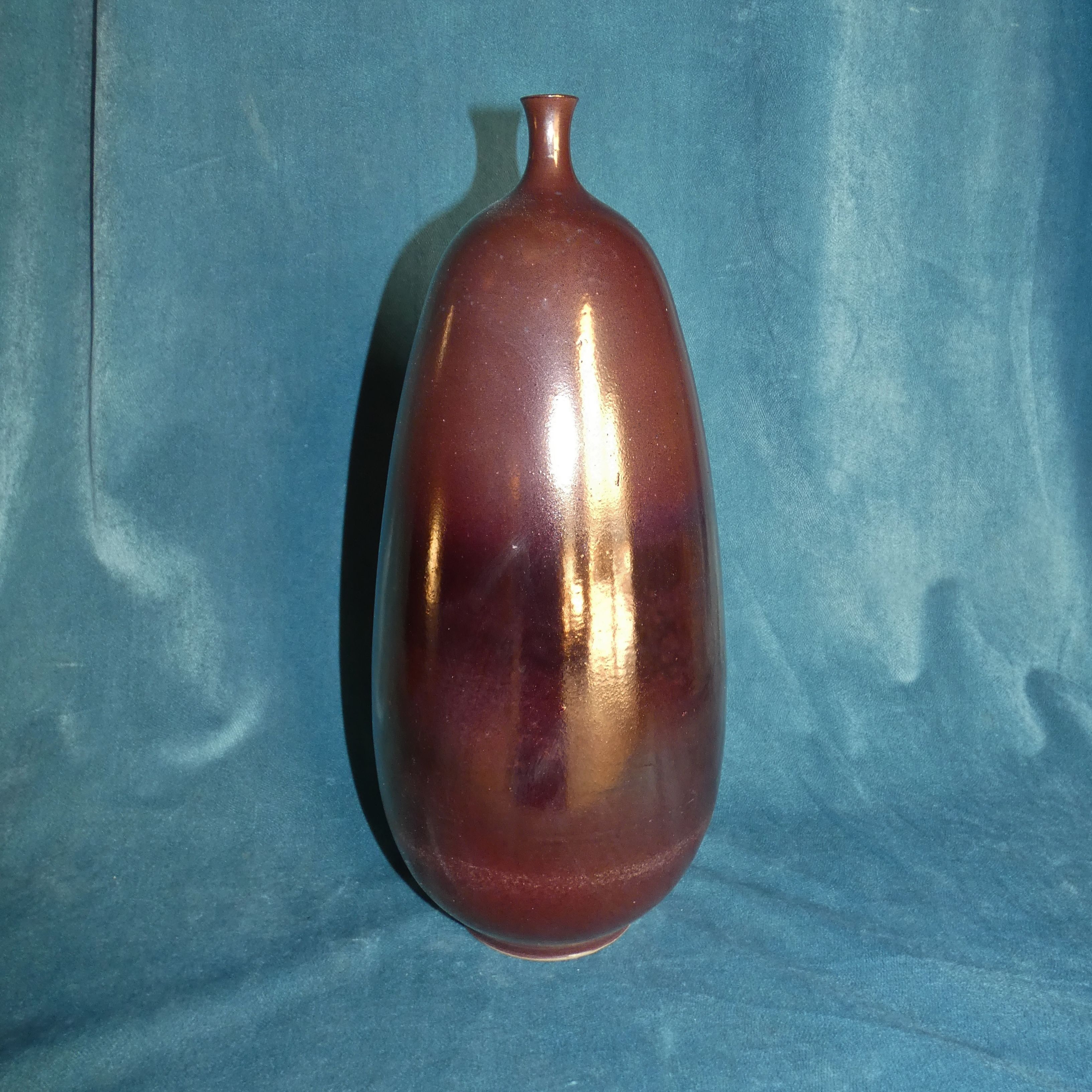 Ceramic vase copper email
