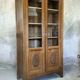 Large art deco glass cabinet.