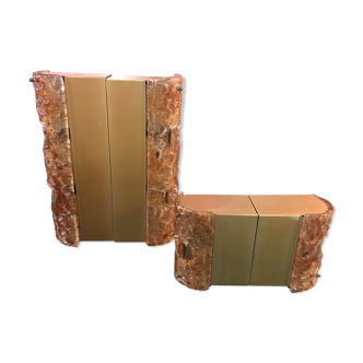 Wall sconce by Carlo Nason, produced by mazzega 1960