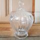 Curved glass candy box