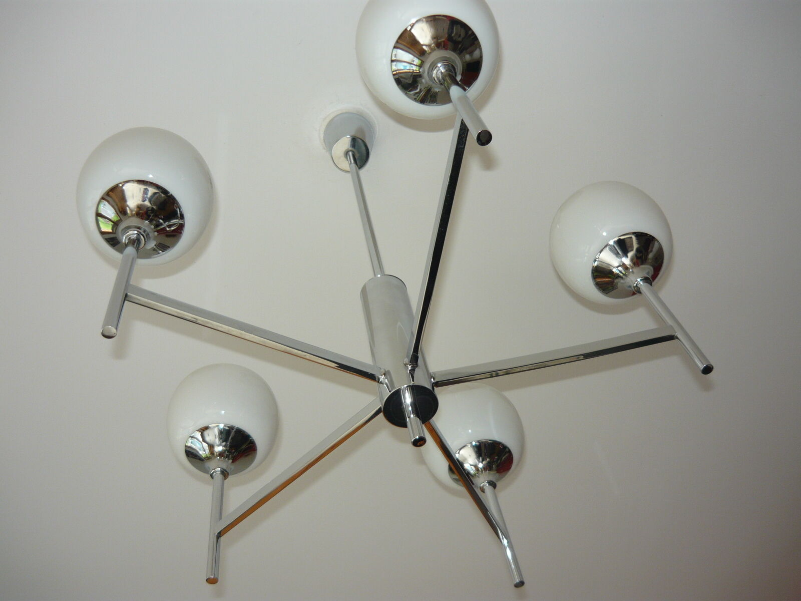 Sciolari chandelier 5 lights 70s