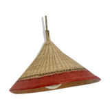 Straw hat suspension