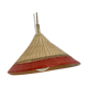 Straw hat suspension