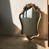 Gilded mirror louis XV H style:82cm