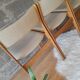 Set of 3 Danish Scandinavian chairs Uldum Mobelfabrik 7171
