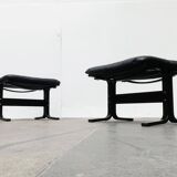 Norwegian Siesta Lounge Ottoman Chair by Ingmar Relling for Rybo