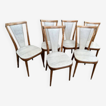 Set of 6 vintage chairs