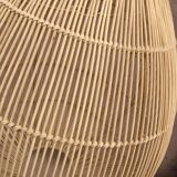 XXL rattan pendant light Natural rattan light