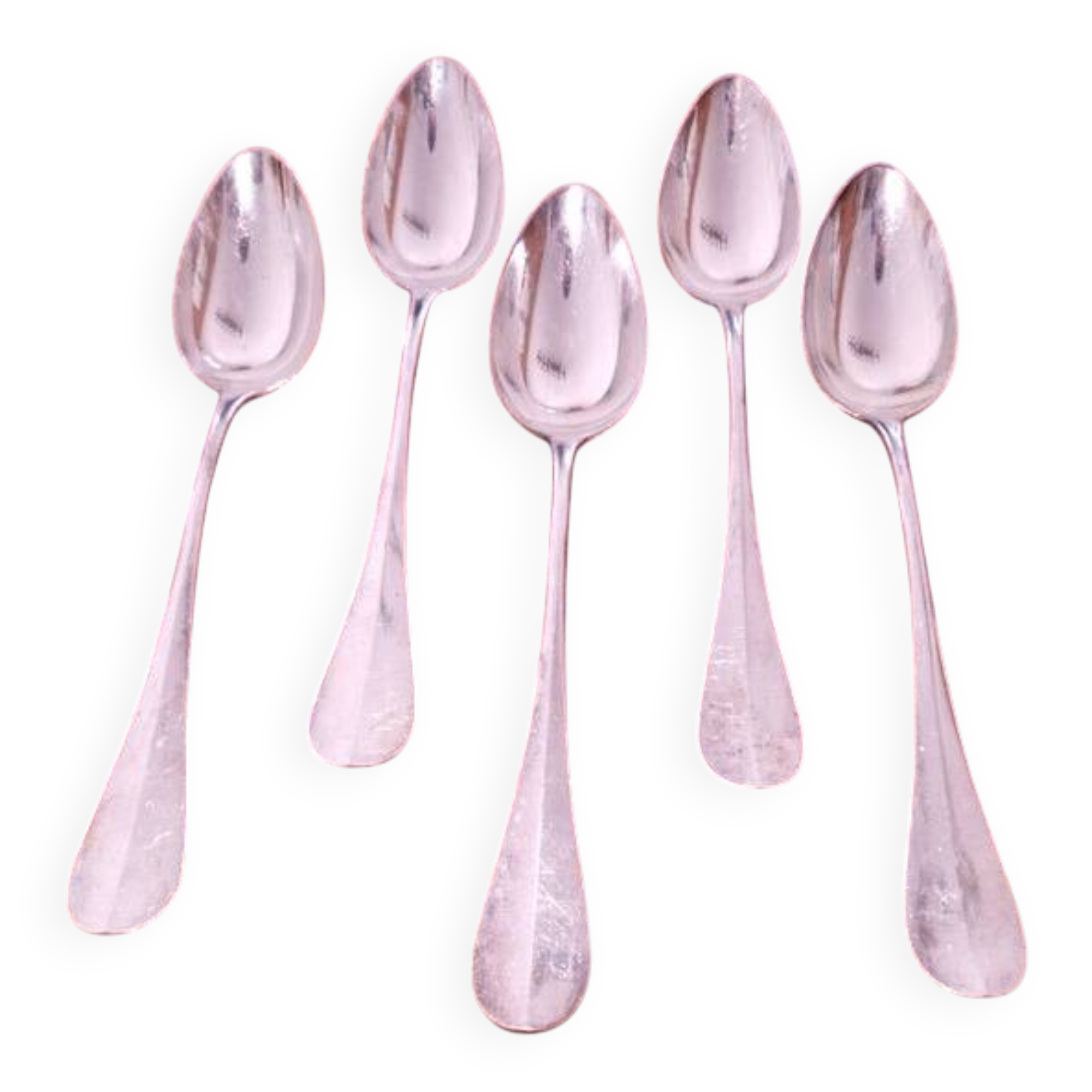 Christofle Series 5 table spoons Fidélio baguette model silver metal