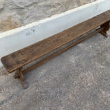 Antique oak bench