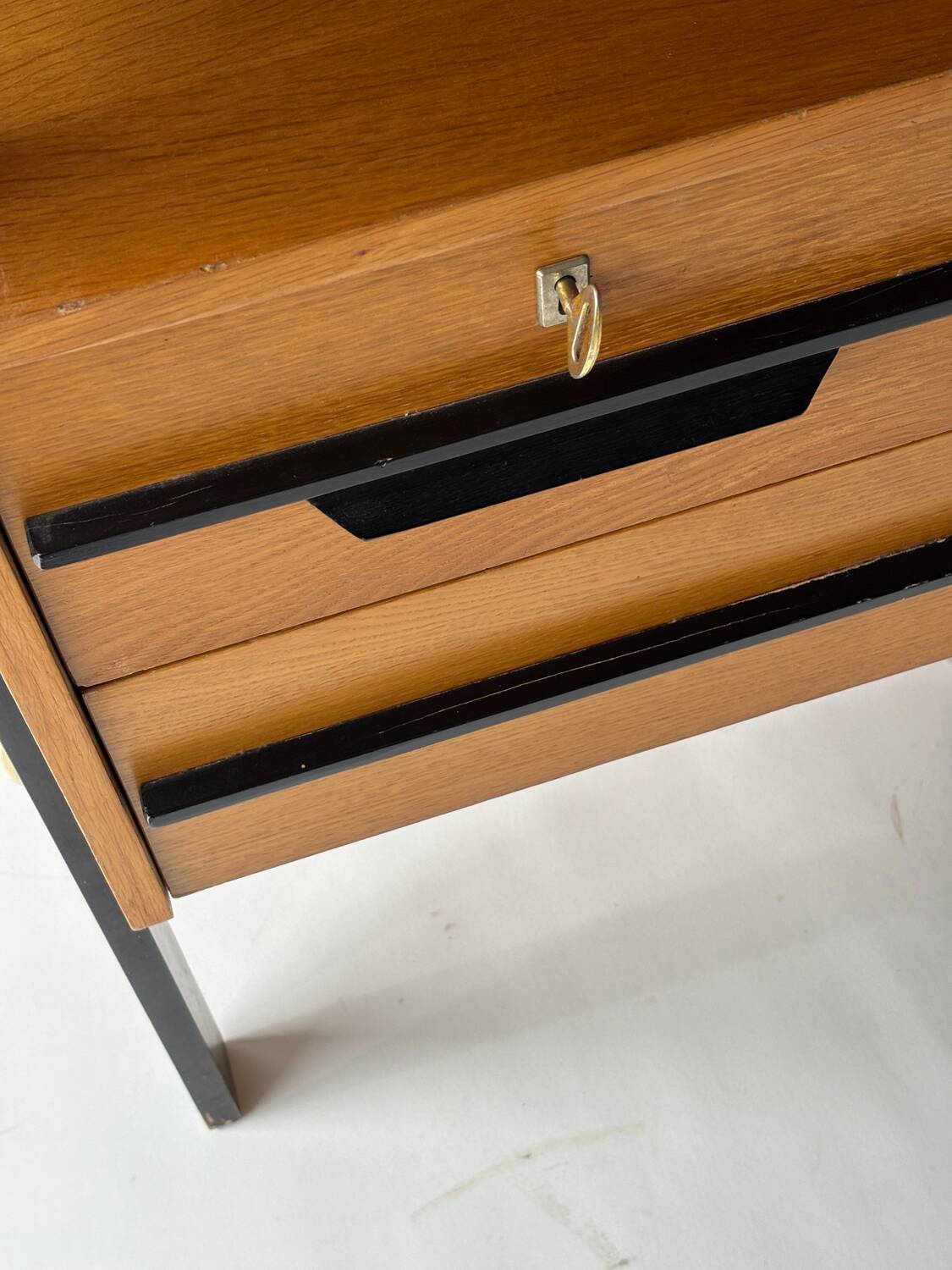 Modernist oak desk, 1960s
