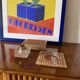 Ensemble fumeur Hollywood Regency, lucite et Vienna Stray, Italie 1970