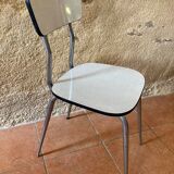 White formica chair