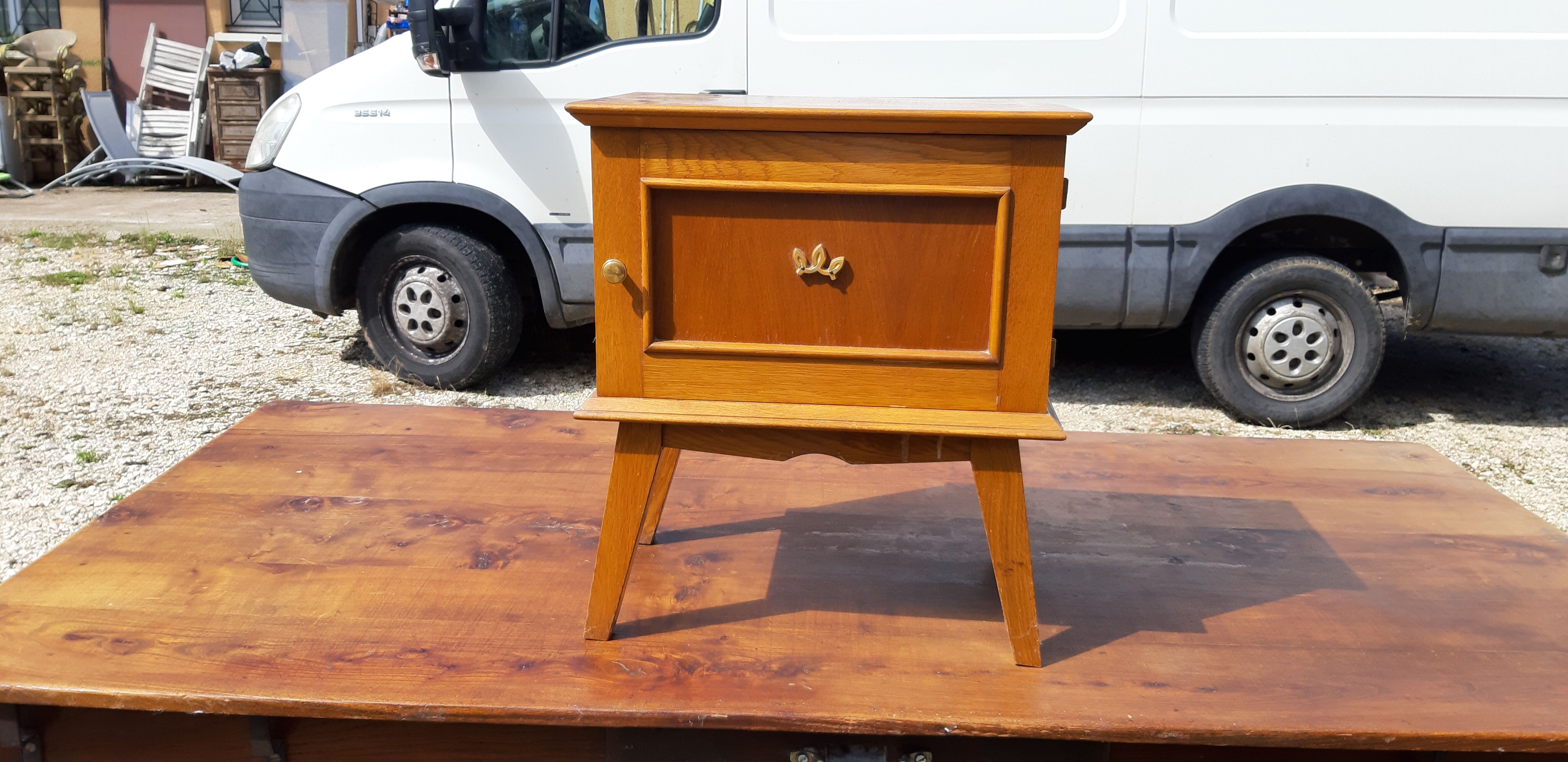 Bedside year 50 wood