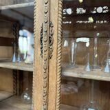 Oak apothecary cabinet, 19th century.