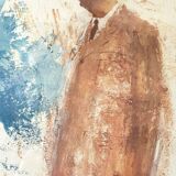 Illustration on vintage paper