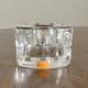 Orrefors crystal candlestick Sweden