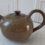 Théière en grès artisanal années 60-70