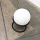Vintage space age globe floor lamp