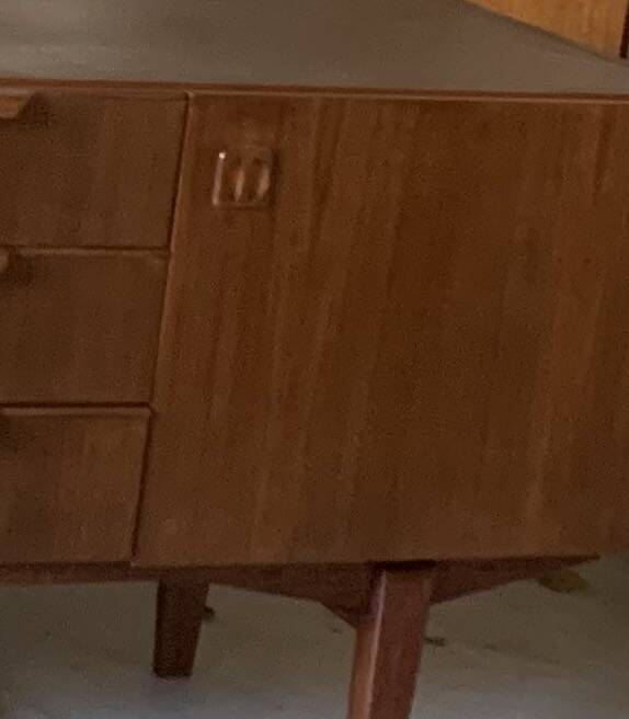 Vintage Scandinavian teak sideboard
