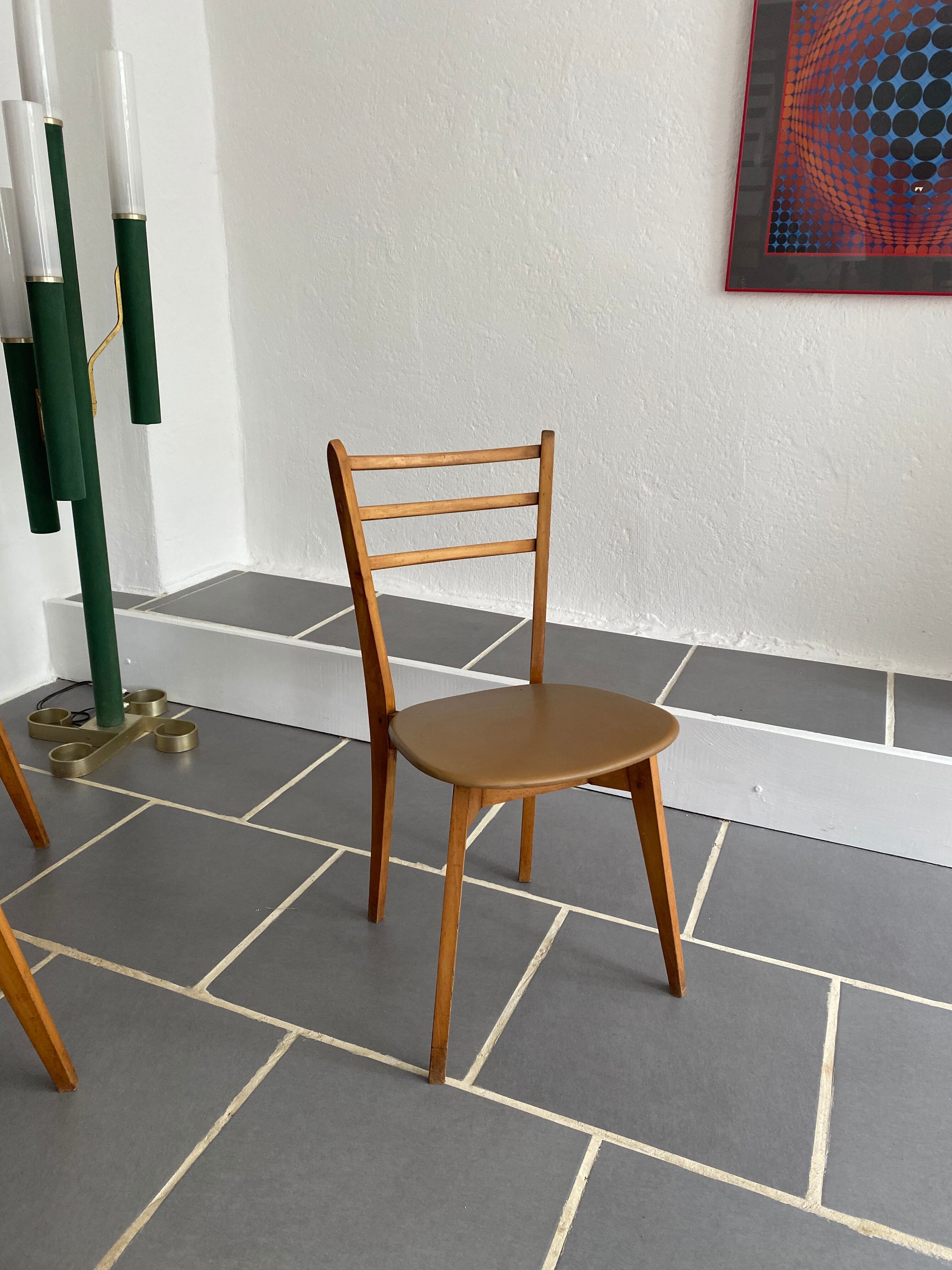 6 scandinavian chairs