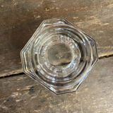 Pair of Antique Candle Holders COVETRO Design Moulded Glass Italy 60’s Vintage