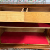 Mahogany and burl enfilade 1950/60