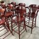 Set of 8 high bistro stools