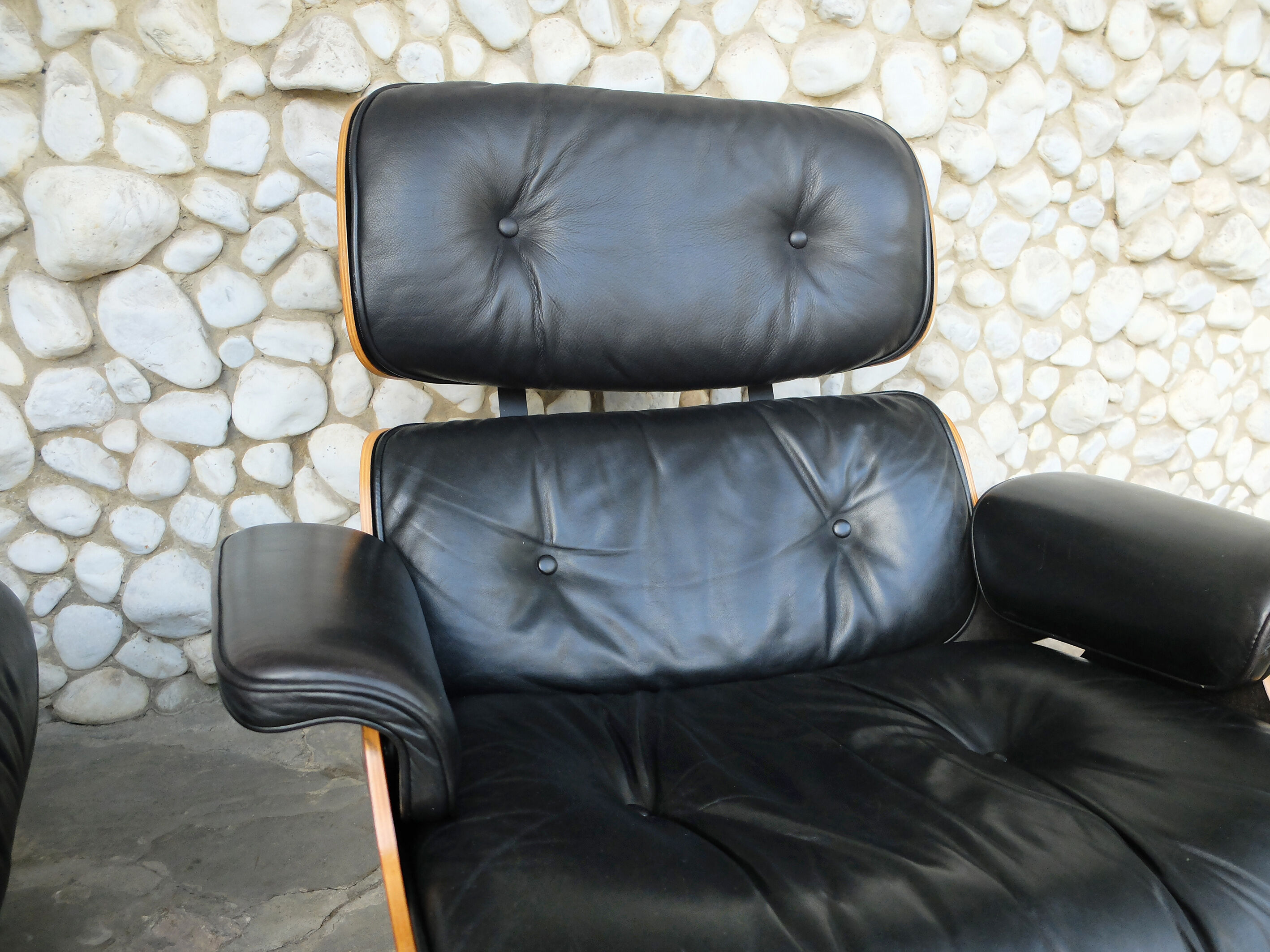 Lounge chair & ottoman rosewood from Rio by Charles & Ray Eames edition Herman Miller USA, 1970