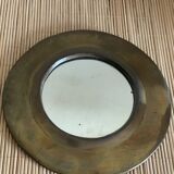 Mini brass mirror