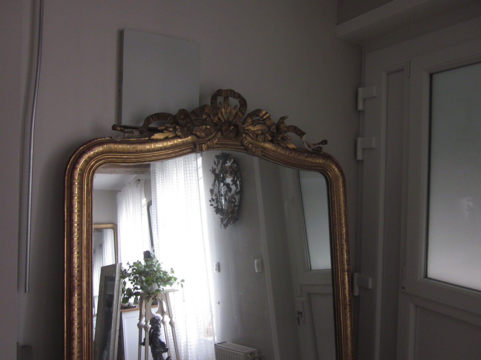 large mirror gilded XIX 2mx120cm