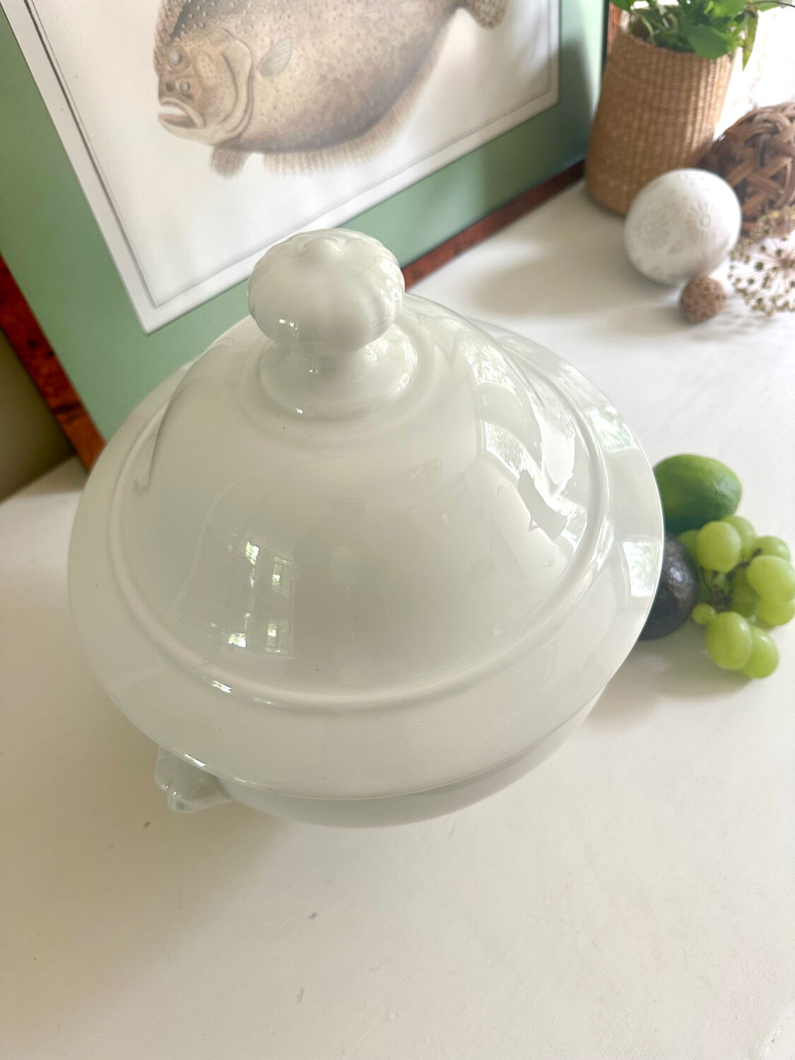 Pillivuyt porcelain soup tureen