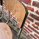 Set of 4 formica chairs