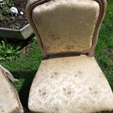Pair of chairs, Louis XV period.