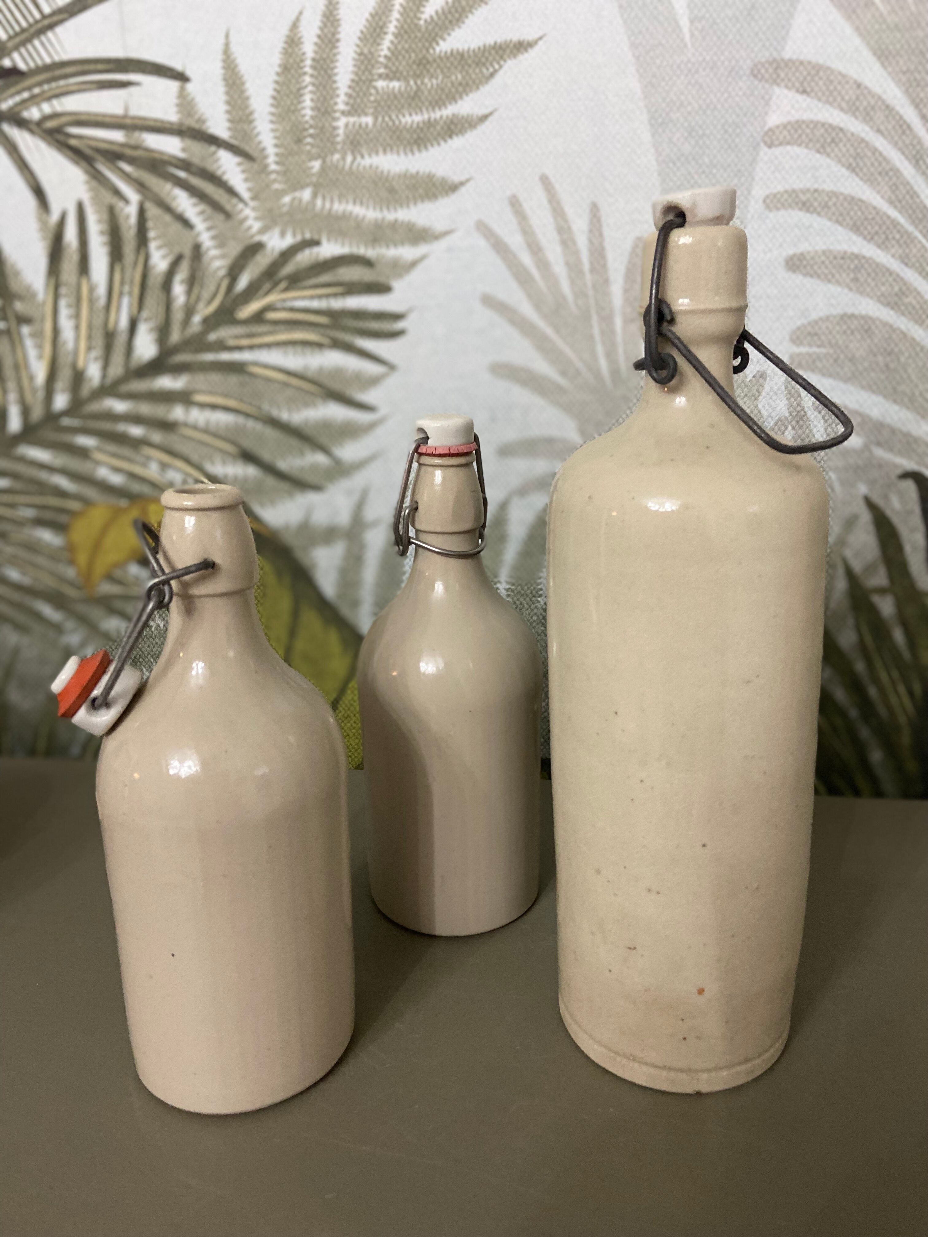 Antique ceramic bottles