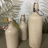 Bouteilles anciennes céramiques