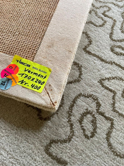 Artisca "Vermont" hand-tufted wool rug, France 1970s-1980s, 170 × 240 cm