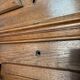 Antique oak entrance wardrobe