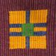 Handwoven vintage accent geometrical rug, colorful wool, Romanian carpet 230x160cm