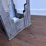 Art Deco umbrella stand from the 1930s, cast iron.