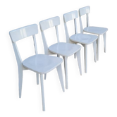 Set of 4 bistro chairs