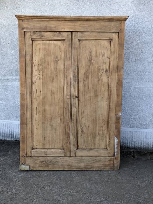 Natural wood cabinet