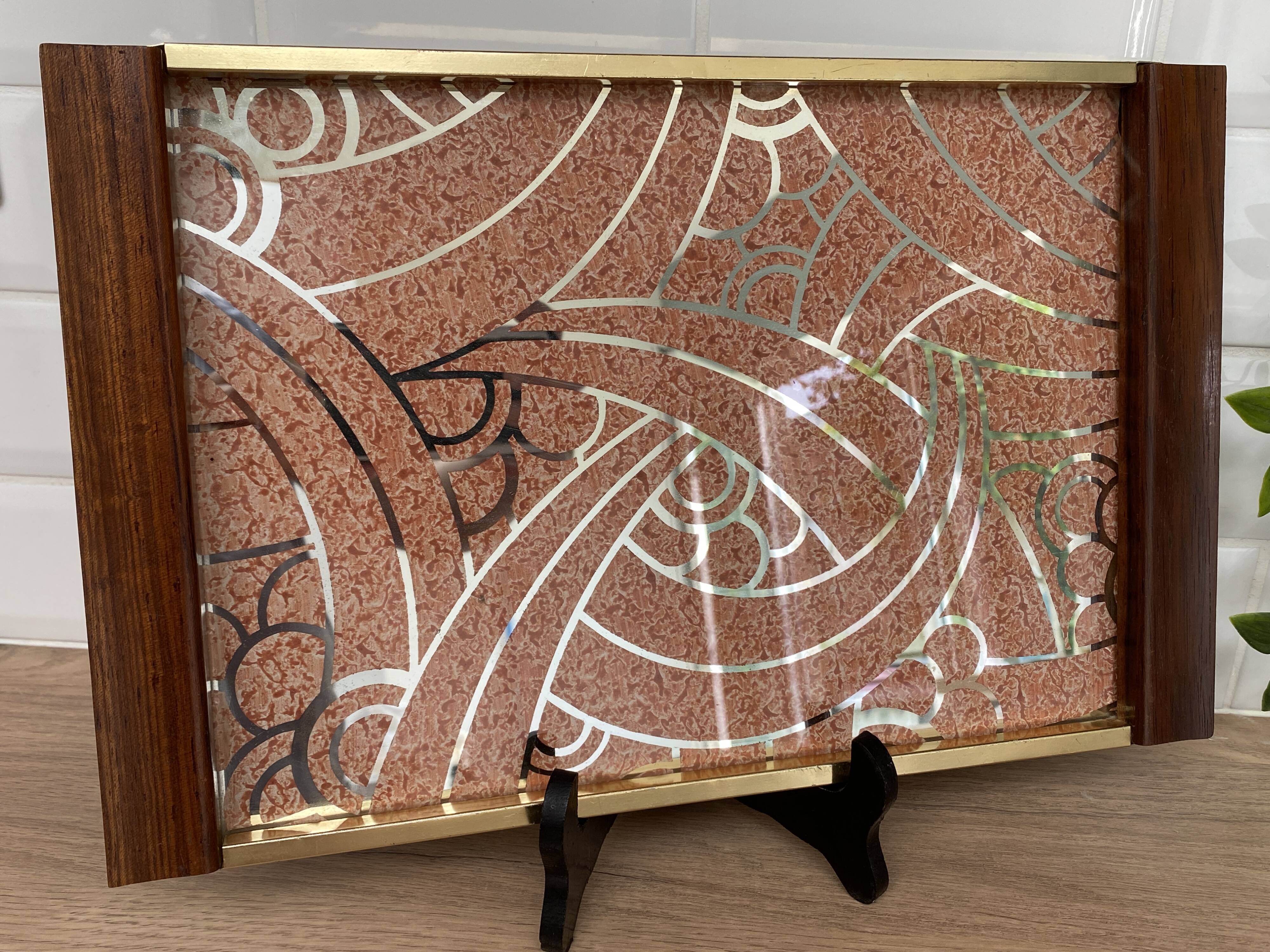 Art deco tray