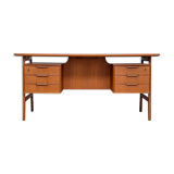 Model 75 teak desk by Omann Jun, 1960