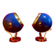 Lot de Lampes/Appliques vintage, Eye-Ball, Space Age, des années 70